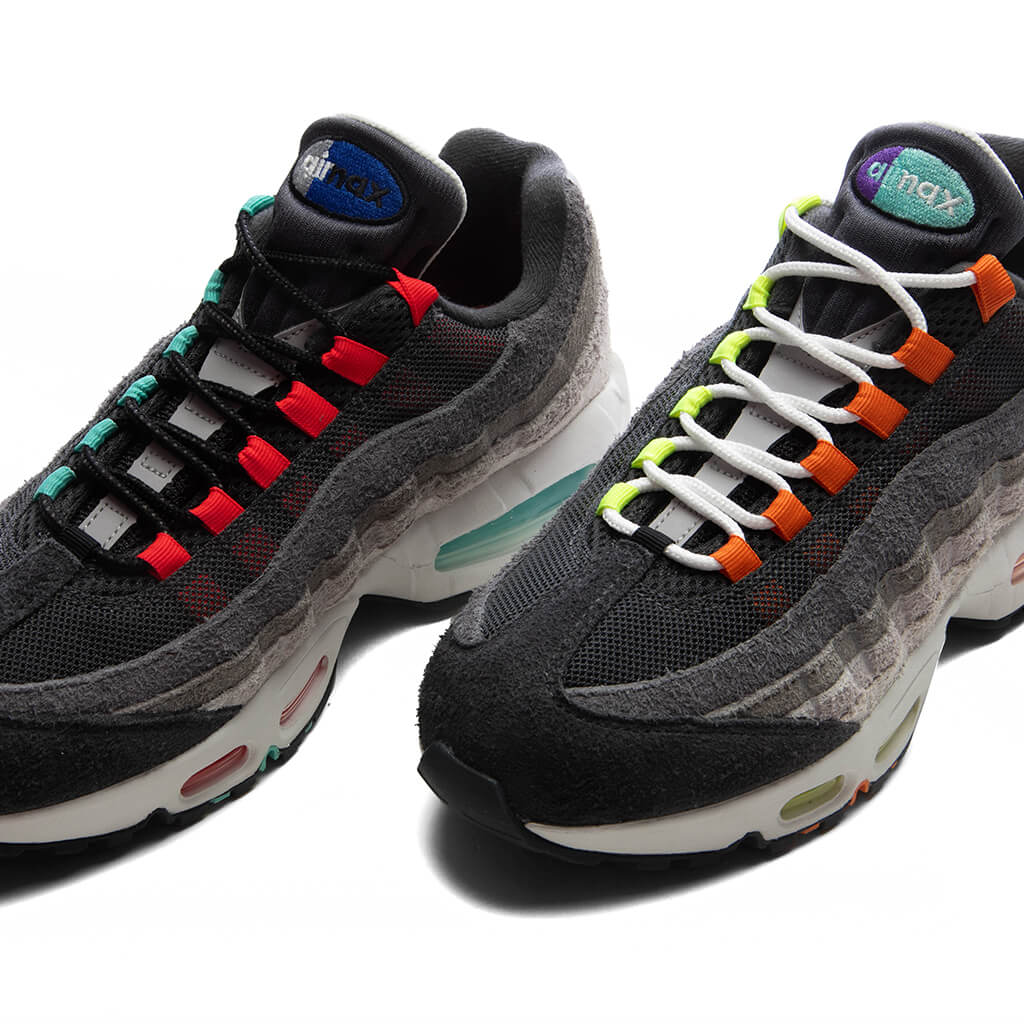 Air Max 95 Big Bubble 'Greedy' - Hyper Turq/Volt/Solar Red – Feature