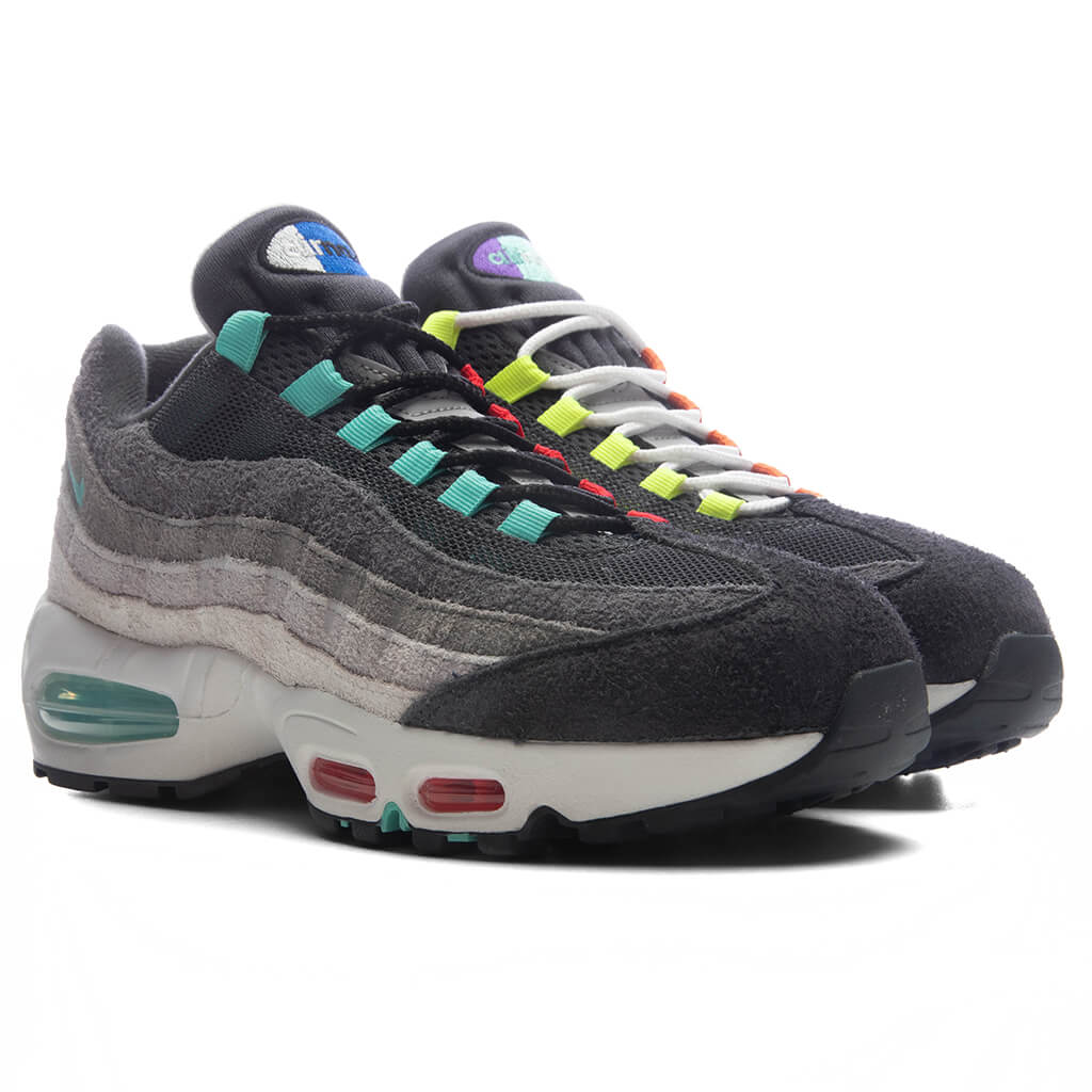 Air Max 95 Big Bubble 'Greedy' - Hyper Turq/Volt/Solar Red – Feature