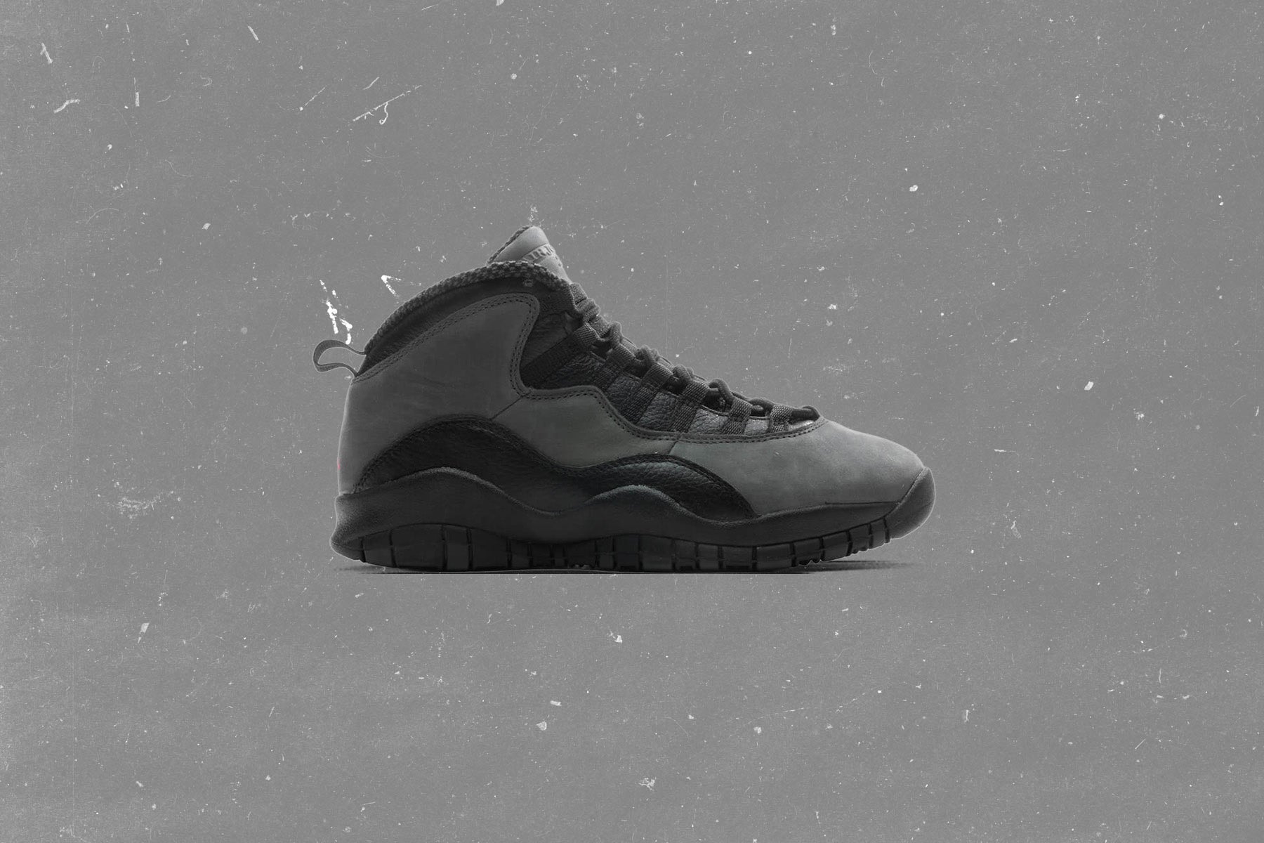 Air Jordan 10 Retro 'Shadow' - Charred Grey/True Red/Black – Feature