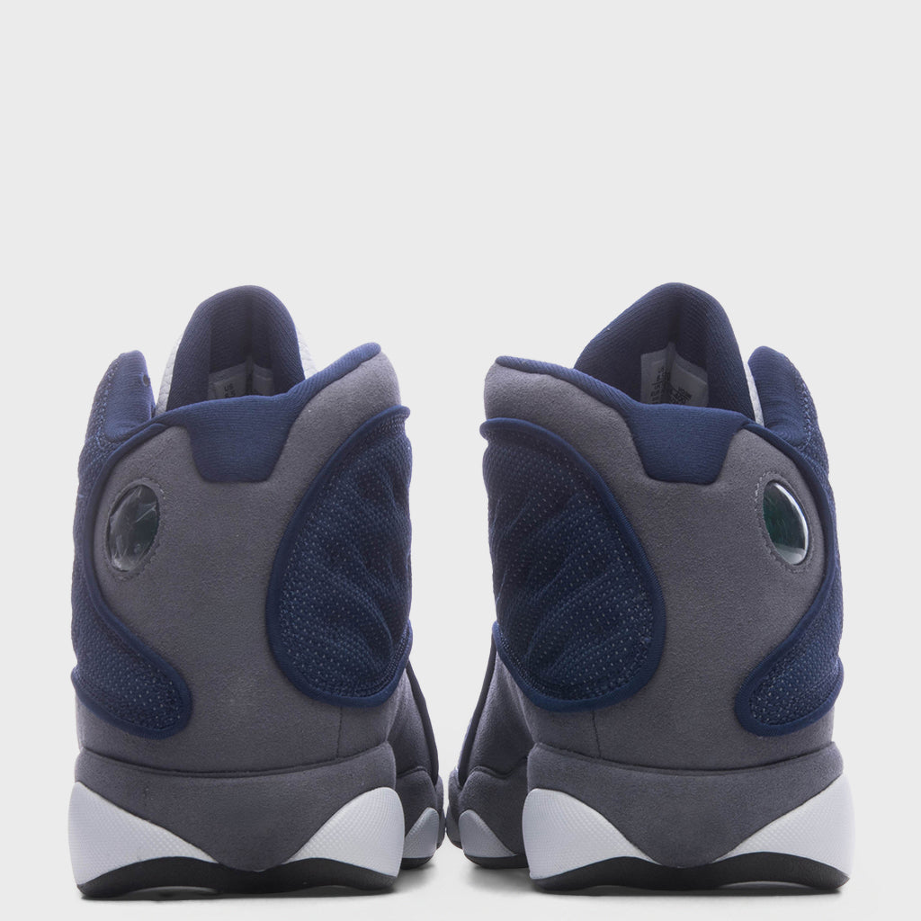 Air Jordan 13 Retro 'Flint' (GS) - Navy/University Blue/Flint Grey