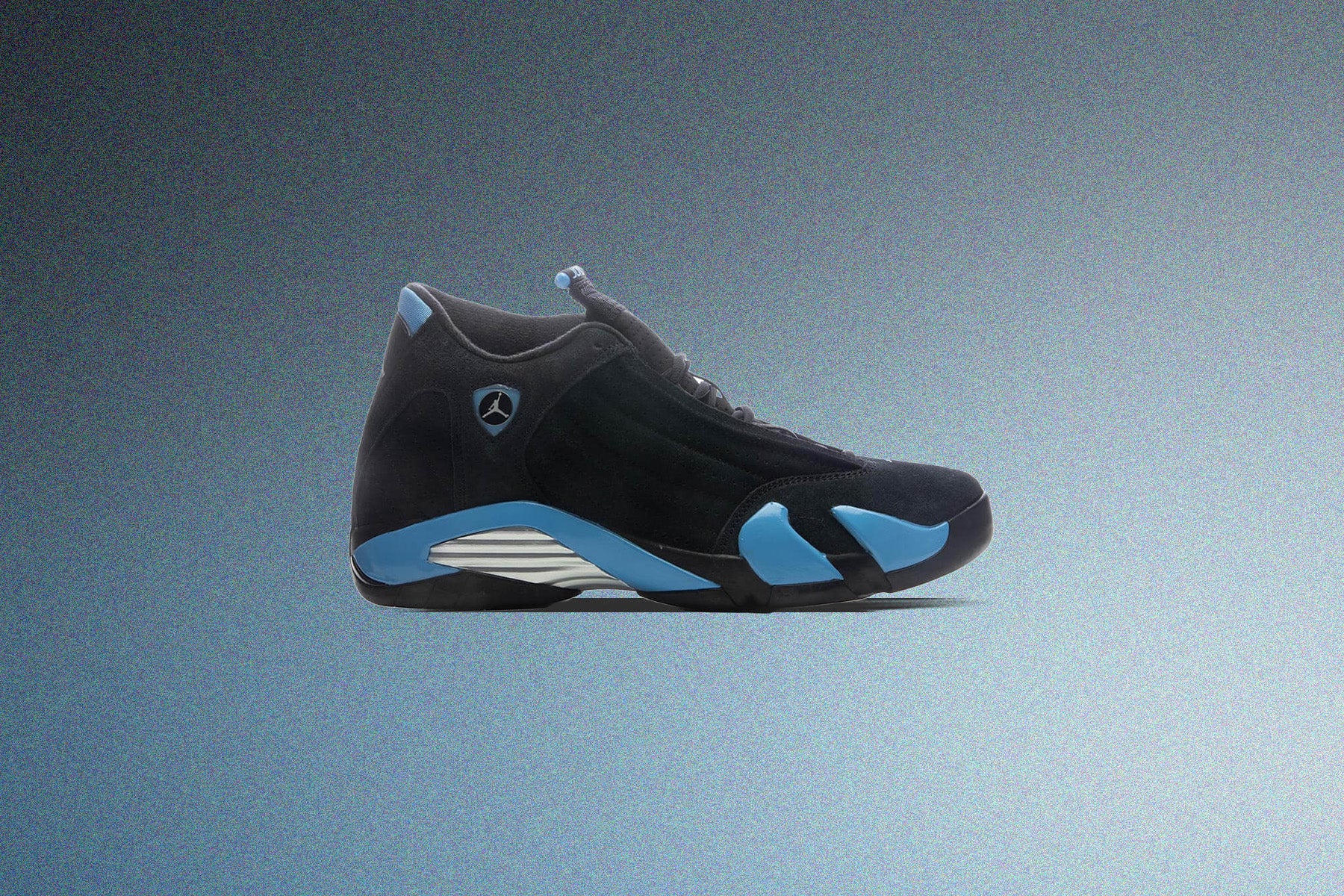 Air Jordan 14 Retro 'University Blue' - Black/White/University