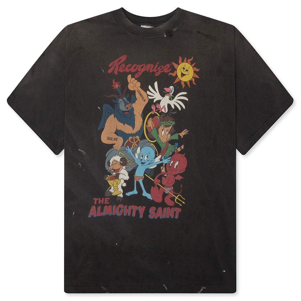 Almighty Saint S/S T-Shirt - Black – Feature
