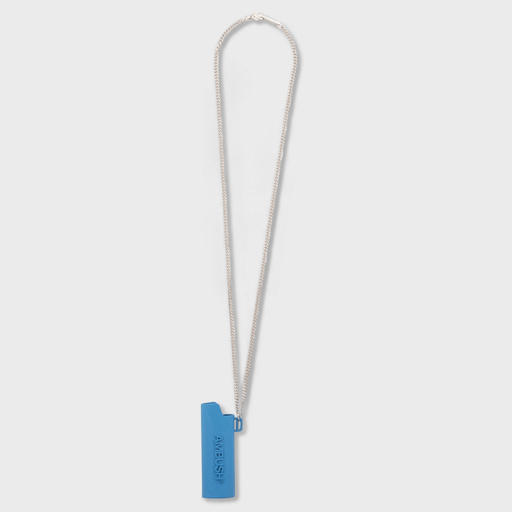 Logo Lighter Case Necklace L - Black/No Color – Feature