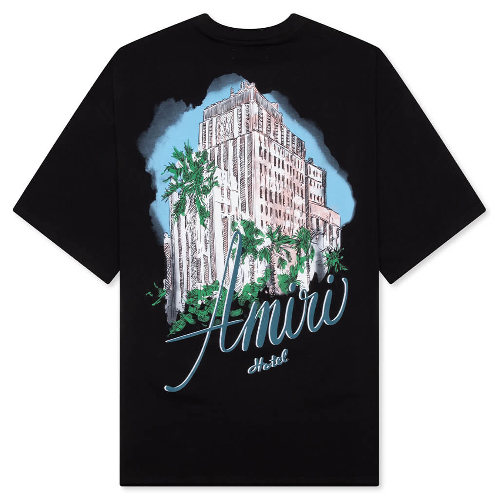 Amiri Hotel Oversized Tee - Black – Feature