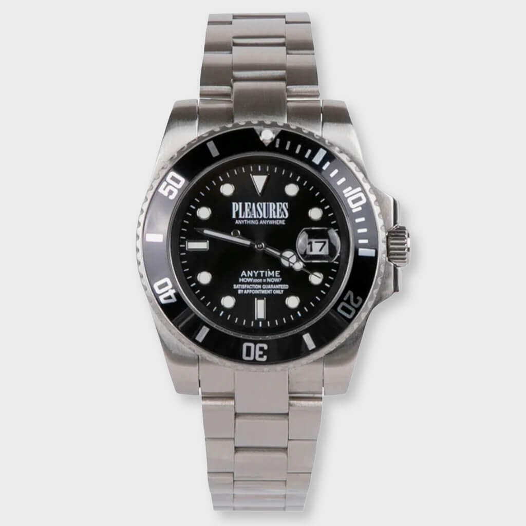 Anytime Watch - Black/Silver