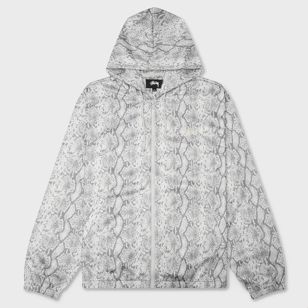 Athletic Mesh Zip Hood - Snake