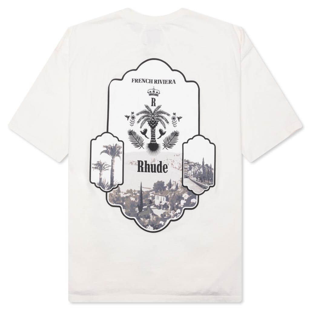 Azur Mirror Tee - Vintage White – Feature