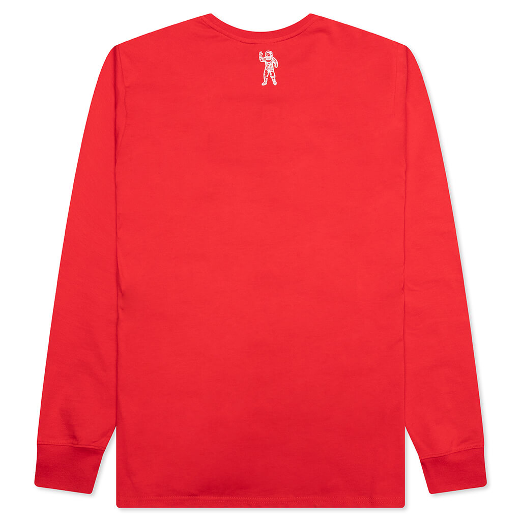 BB Long Sleeve Arch - Racing Red – Feature