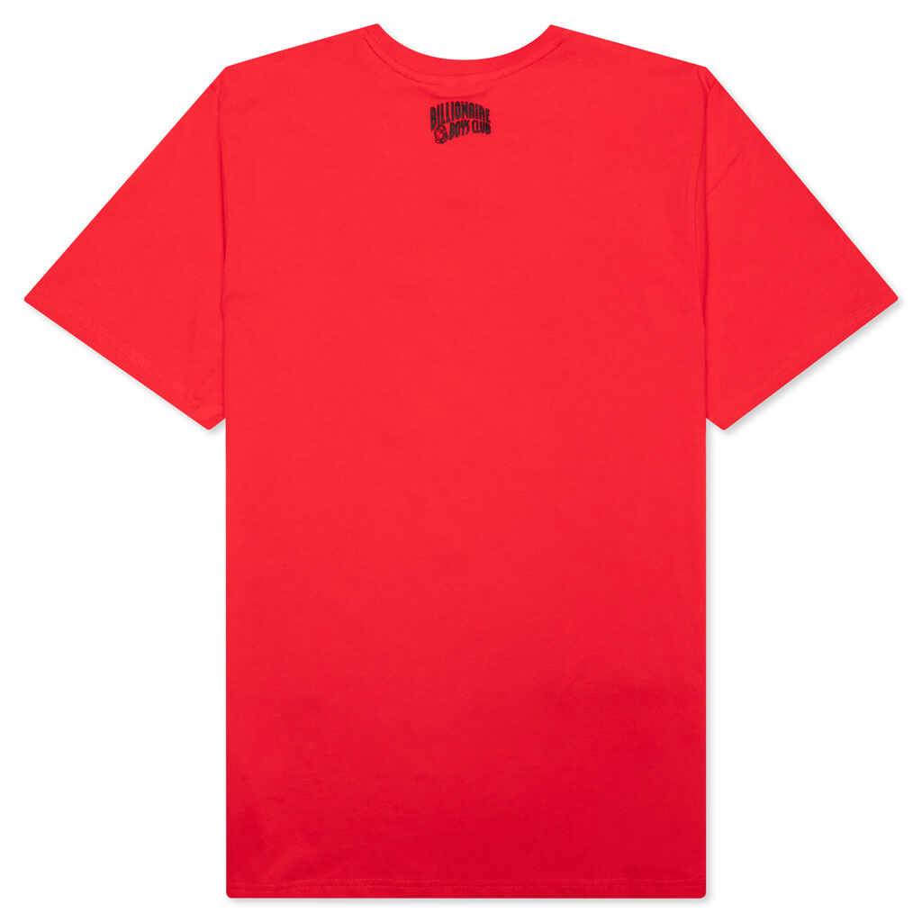 BB Scribbled S/S Tee - Red – Feature