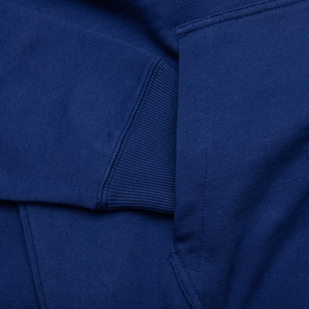 BB Script Hoodie - Blue Depths – Feature
