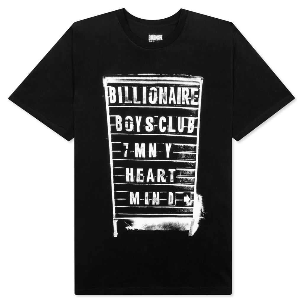 BB Signature S/S Knit - Black – Feature