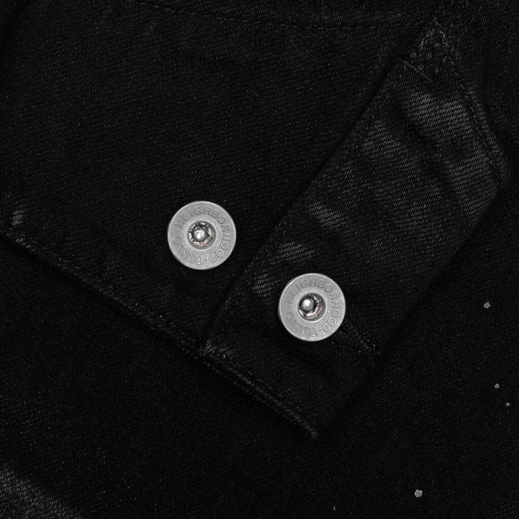 BW. Washed Coverall Jacket - Black – Feature