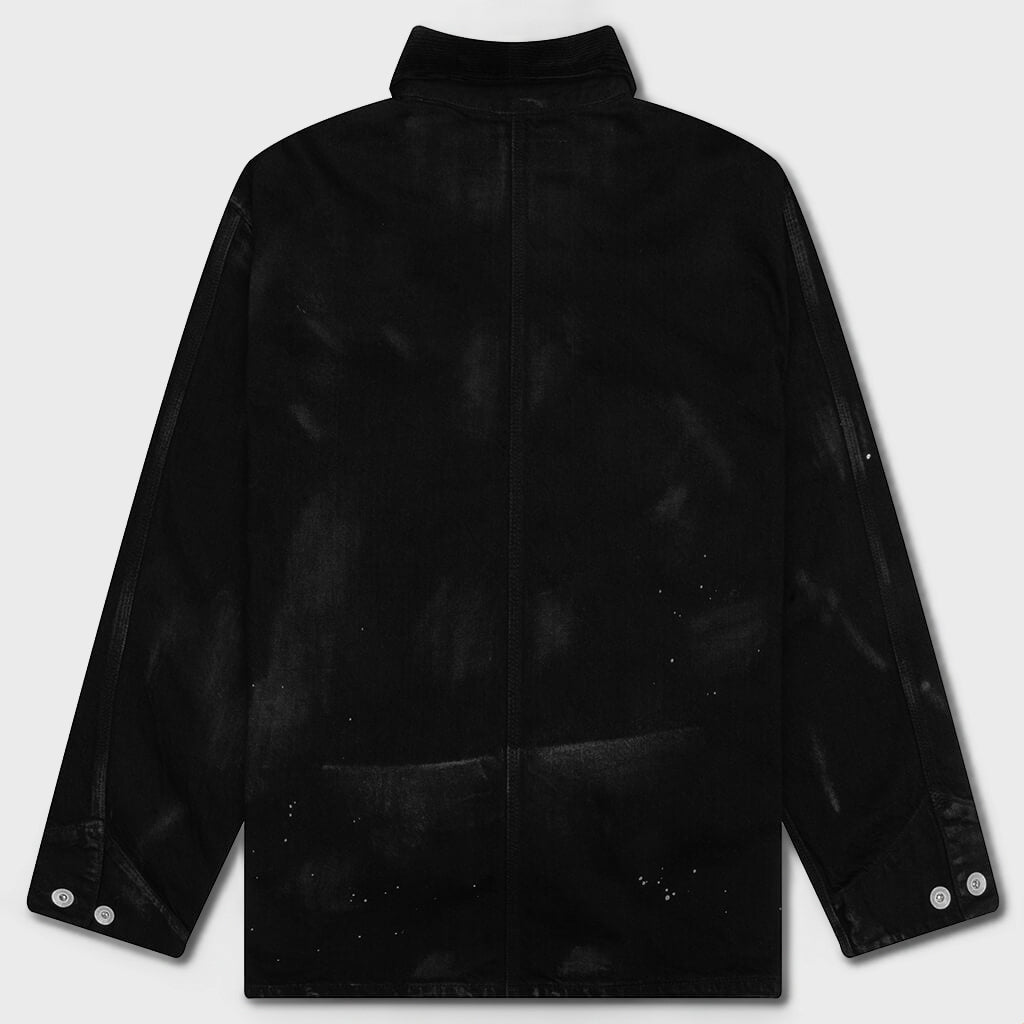 BW. Washed Coverall Jacket - Black – Feature