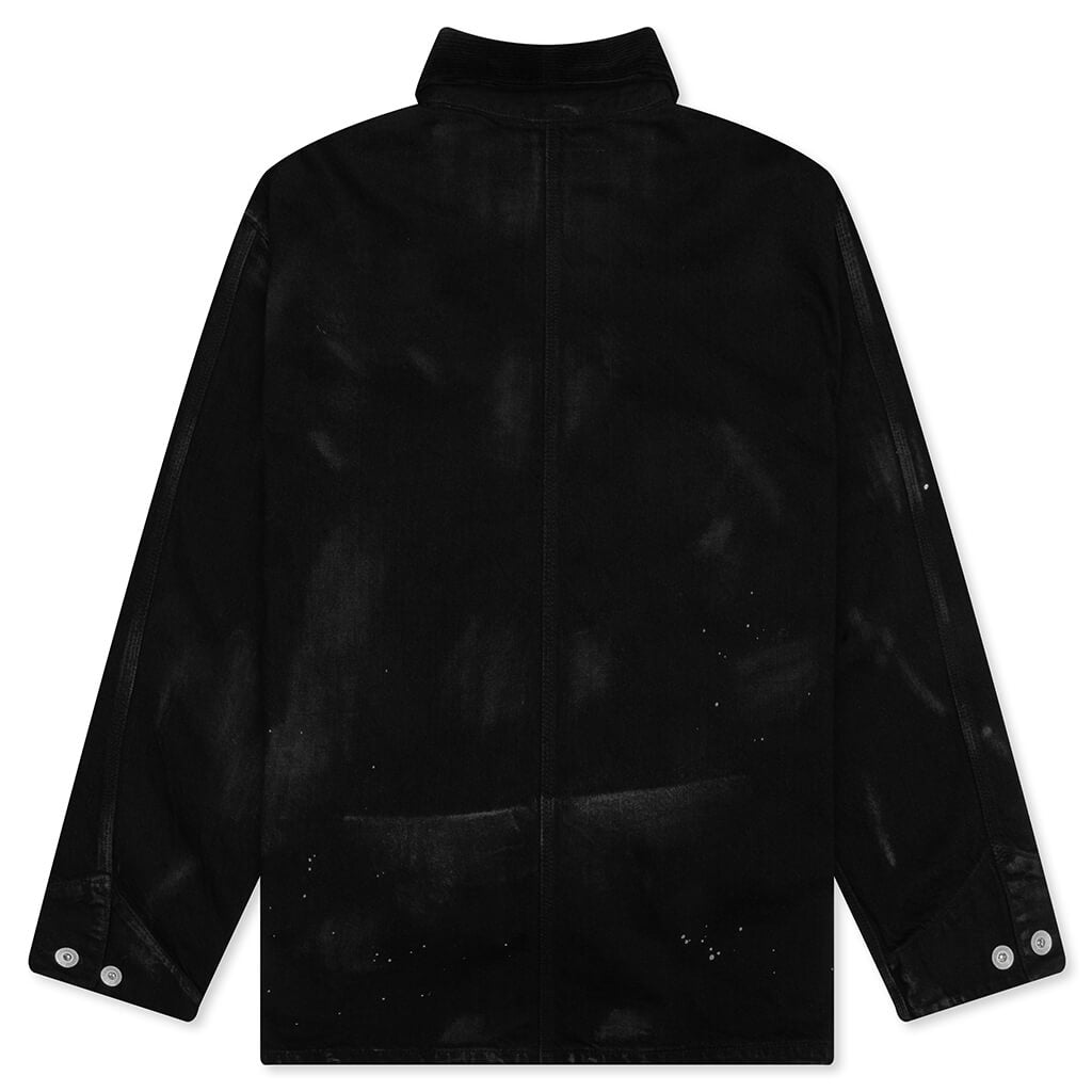 BW. Washed Coverall Jacket - Black – Feature
