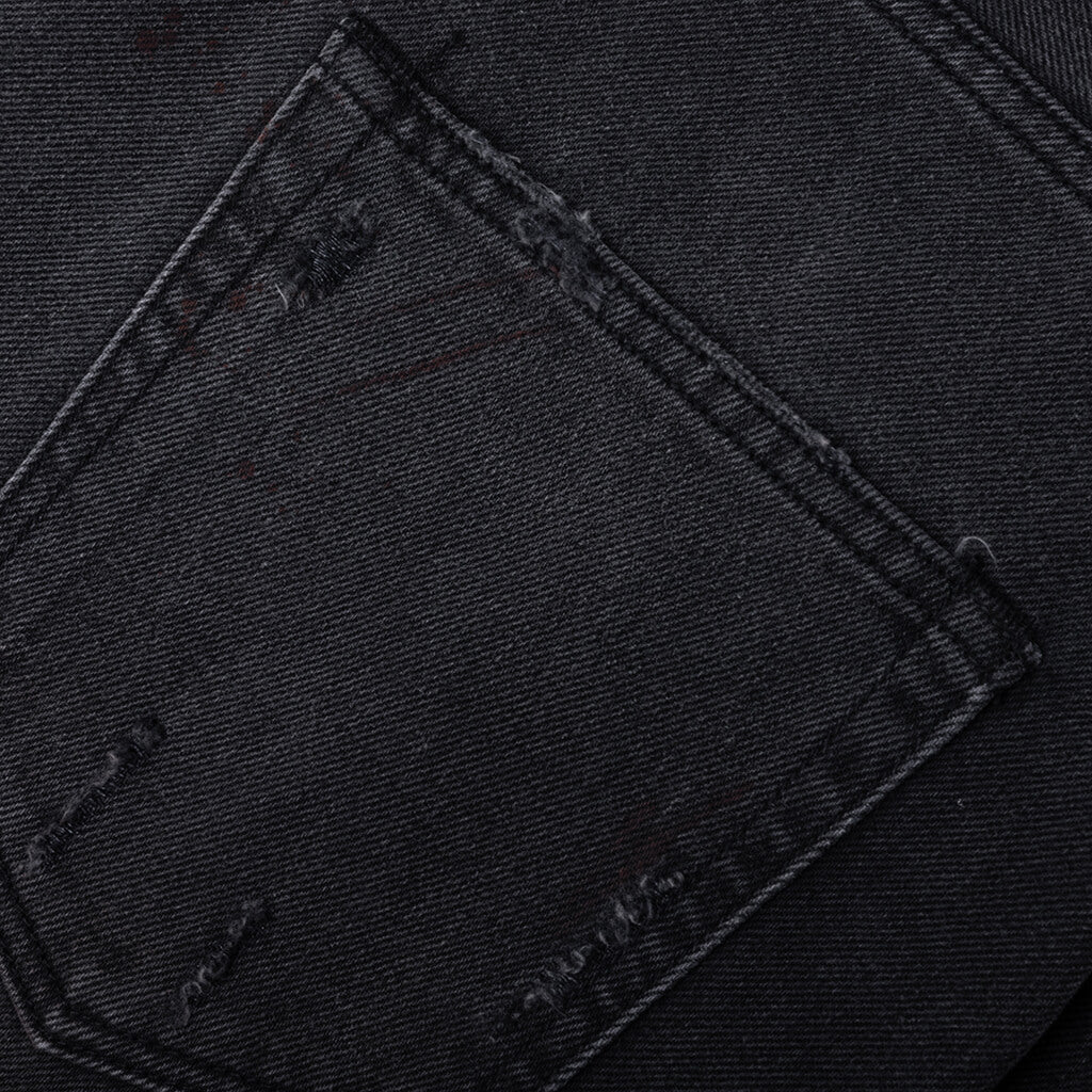 Baggy Moto Pant - Washed Black – Feature