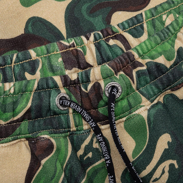 Bape Art Camo Sweat Shorts - Green – Feature