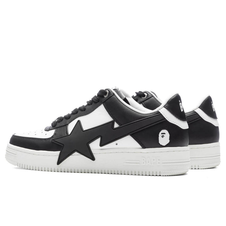 Bape Sta Low Black Grey A Bathing APE Men's Bape Sta Color-Blocked