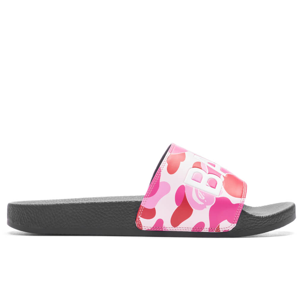 Abc Camo Slide Sandals - Pink – Feature