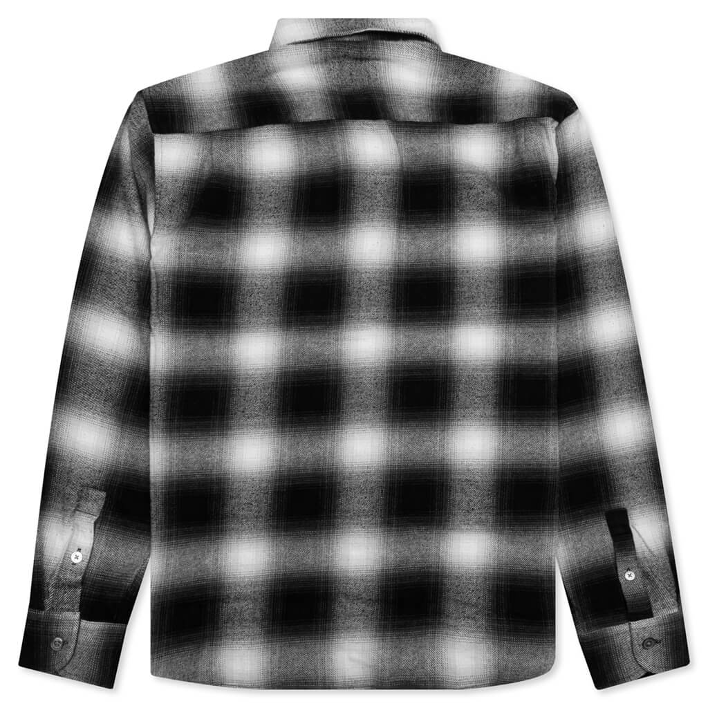 Bay Plaid Shirt - Charcoal – Feature