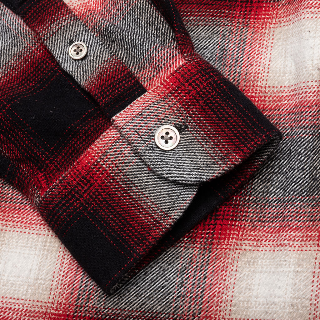 Bay Plaid Shirt - Red – Feature