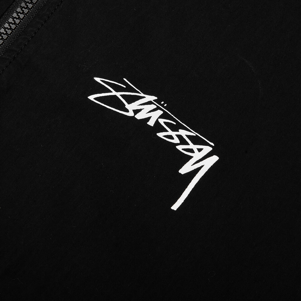 Waxed Cotton Beach Shell Jacket - Black – Feature