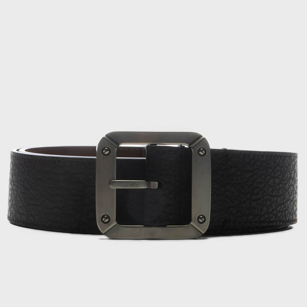 Reversible Leather Belt - Black/Brown