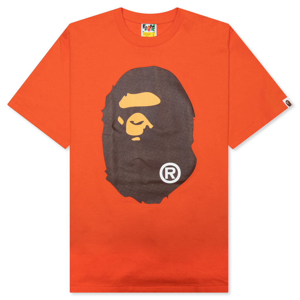 Big Ape Head Tee - Orange – Feature