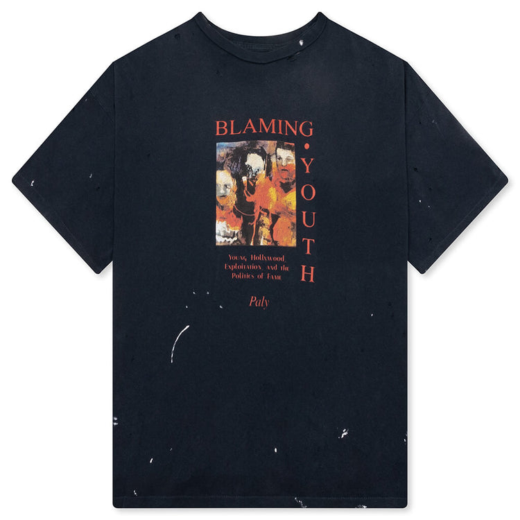 Blaming Youth Tee - Black – Feature