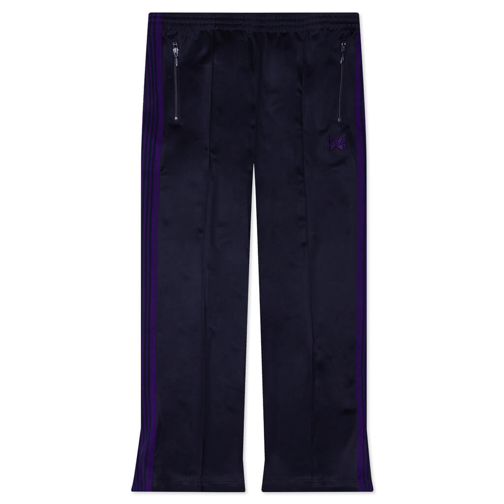Boot-Cut Track Pant Poly Smooth - Navy – Feature