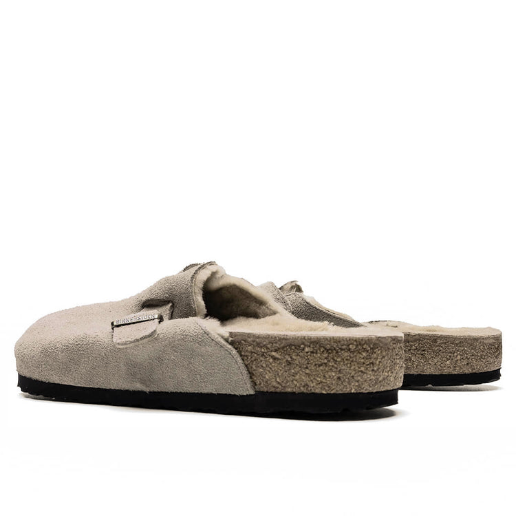 Boston Shearling Suede Leather - Taupe – Feature display picture 1