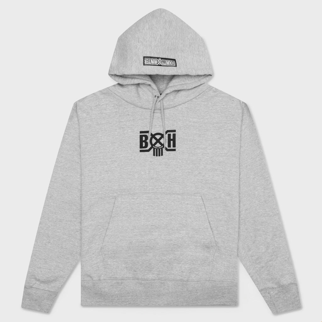 Logo Heavy Weight Pull Over - Grey