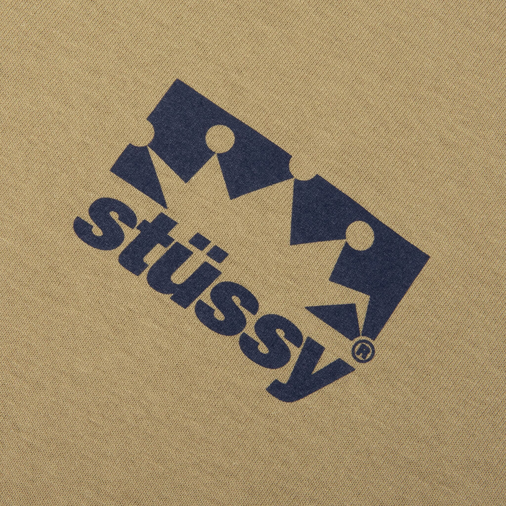 Box Crown Tee - Khaki – Feature
