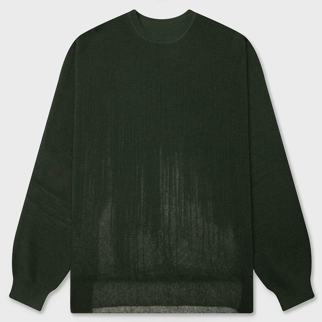 Brush Close-Up Knit - Green