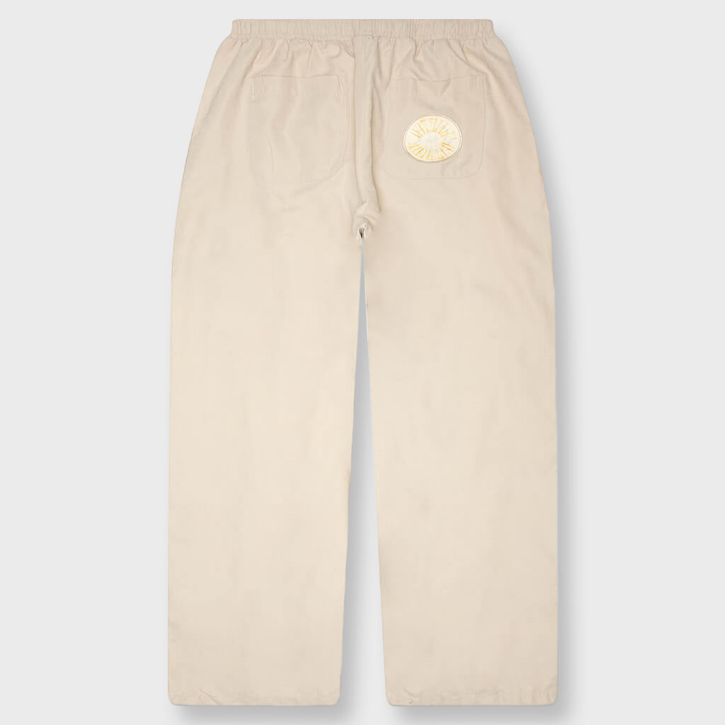 Brushed Poly Pant - Sand