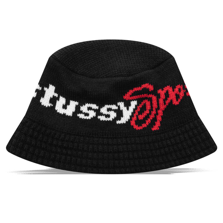 Bucket Stussy Sport Knit - Black – Feature