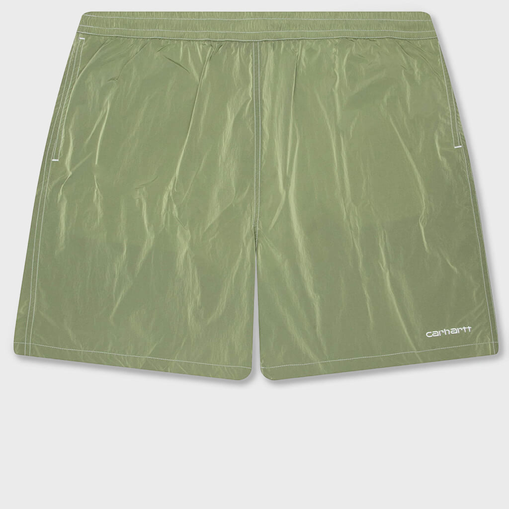 Canby Swim Trunks - Gentle Green/White