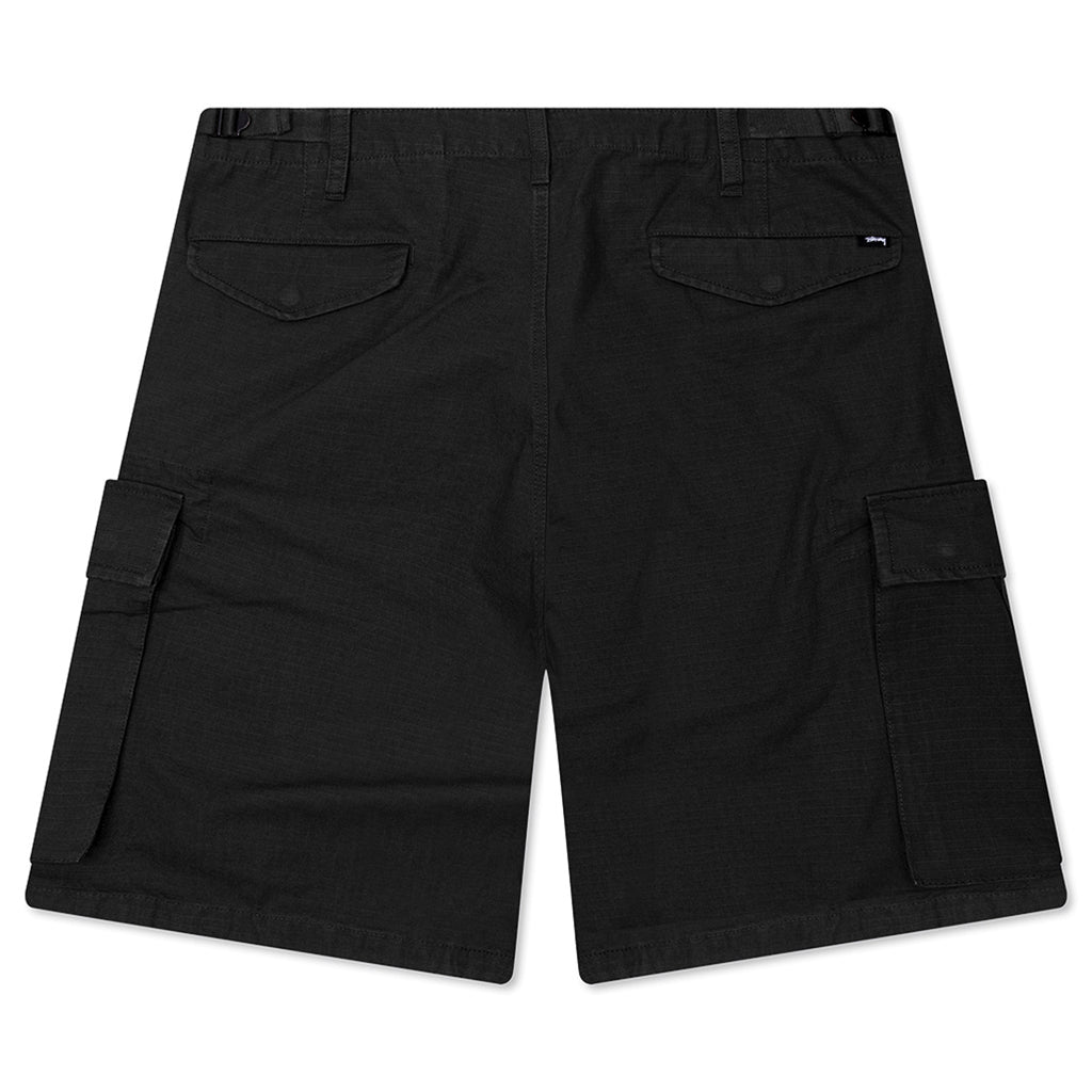 Cargo Ripstop Short - Black – Feature