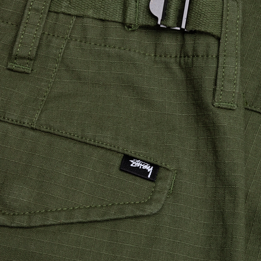Cargo Ripstop Short - Olive Green – Feature