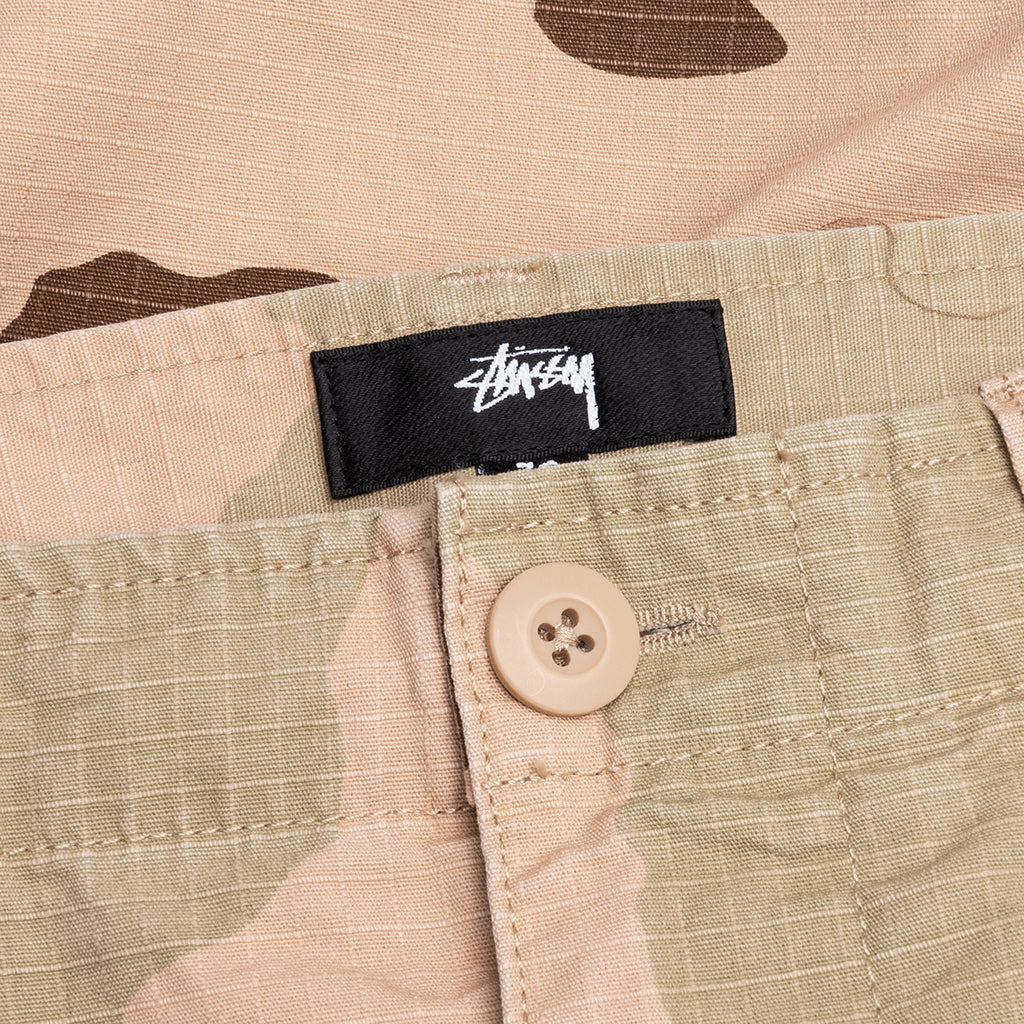 Cargo Ripstop Short - Sand Camo – Feature