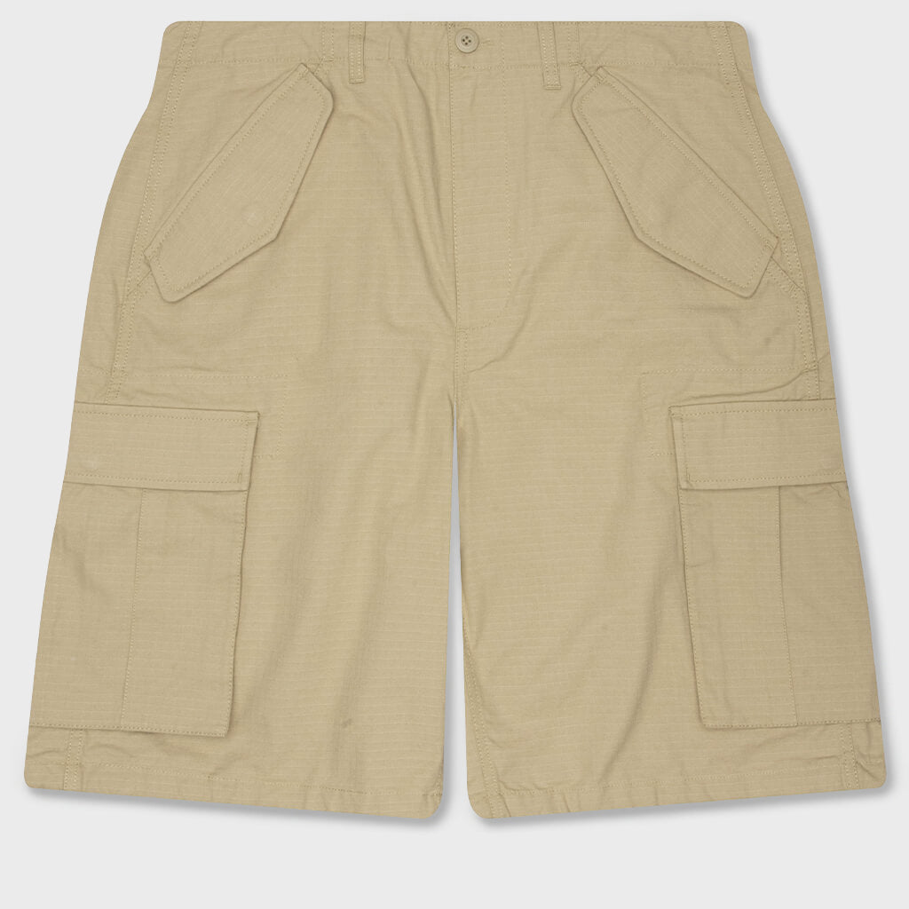 Cargo Ripstop Short - Olive Green – Feature