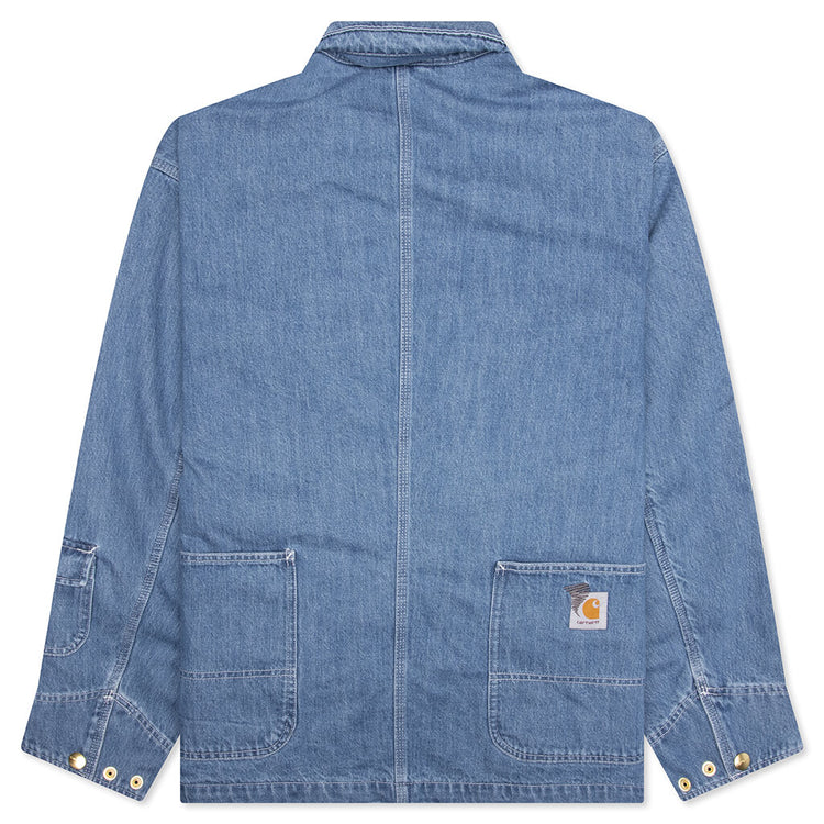 Carhartt WIP x Invincible Denim Chore Coat Max - Blue – Feature