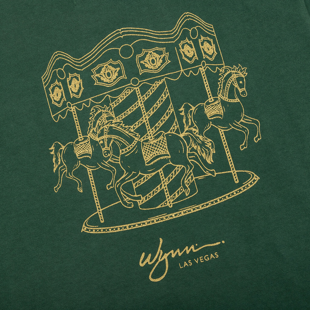 Feature x Wynn Carousel L/S Tee - Dark Green