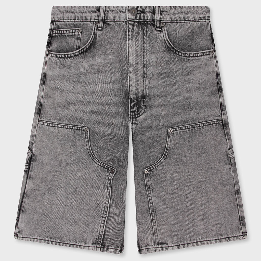 Carpenter Denim Short - Smoke Fade