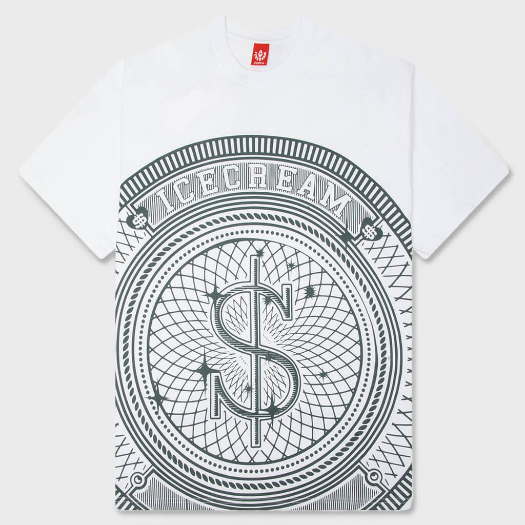 Cash Out S/S Tee - White