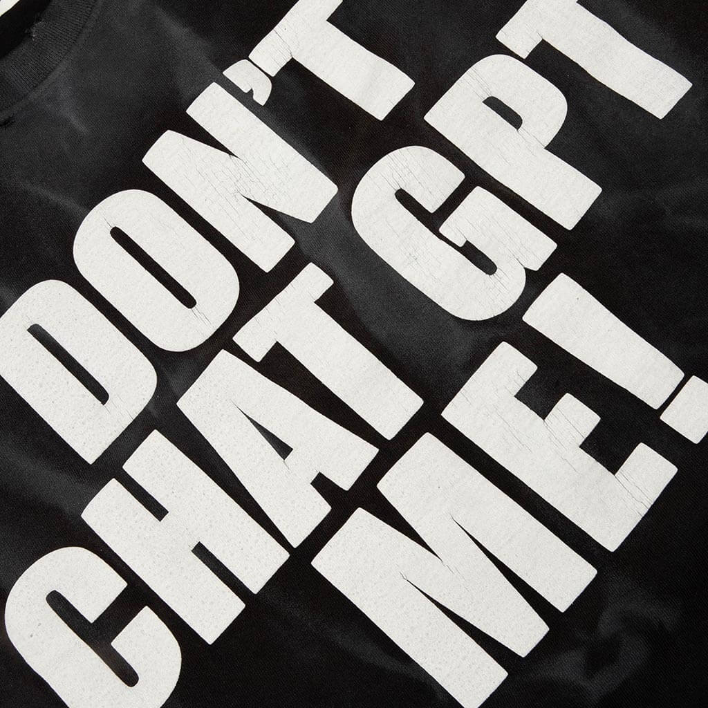 Chat GPTee - Washed Black – Feature