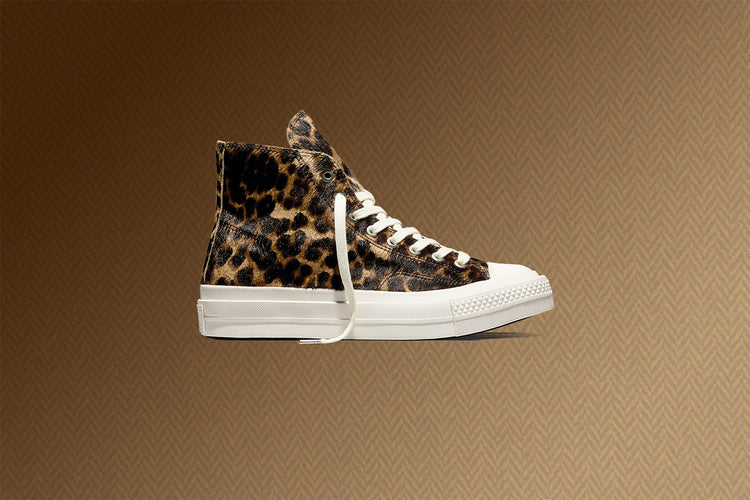 Chuck Taylor All Star First String Leopard/Snow White
