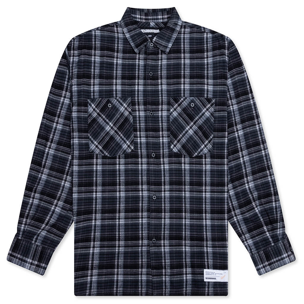 NEIGHBORHOOD 23AW 新作TARTAN CHECK SHIRT Clan Tartan L/S Check Shirt - Gray – Feature