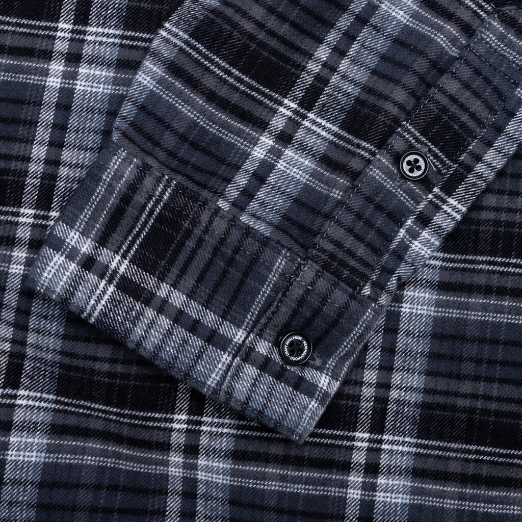 Clan Tartan L/S Check Shirt - Gray – Feature
