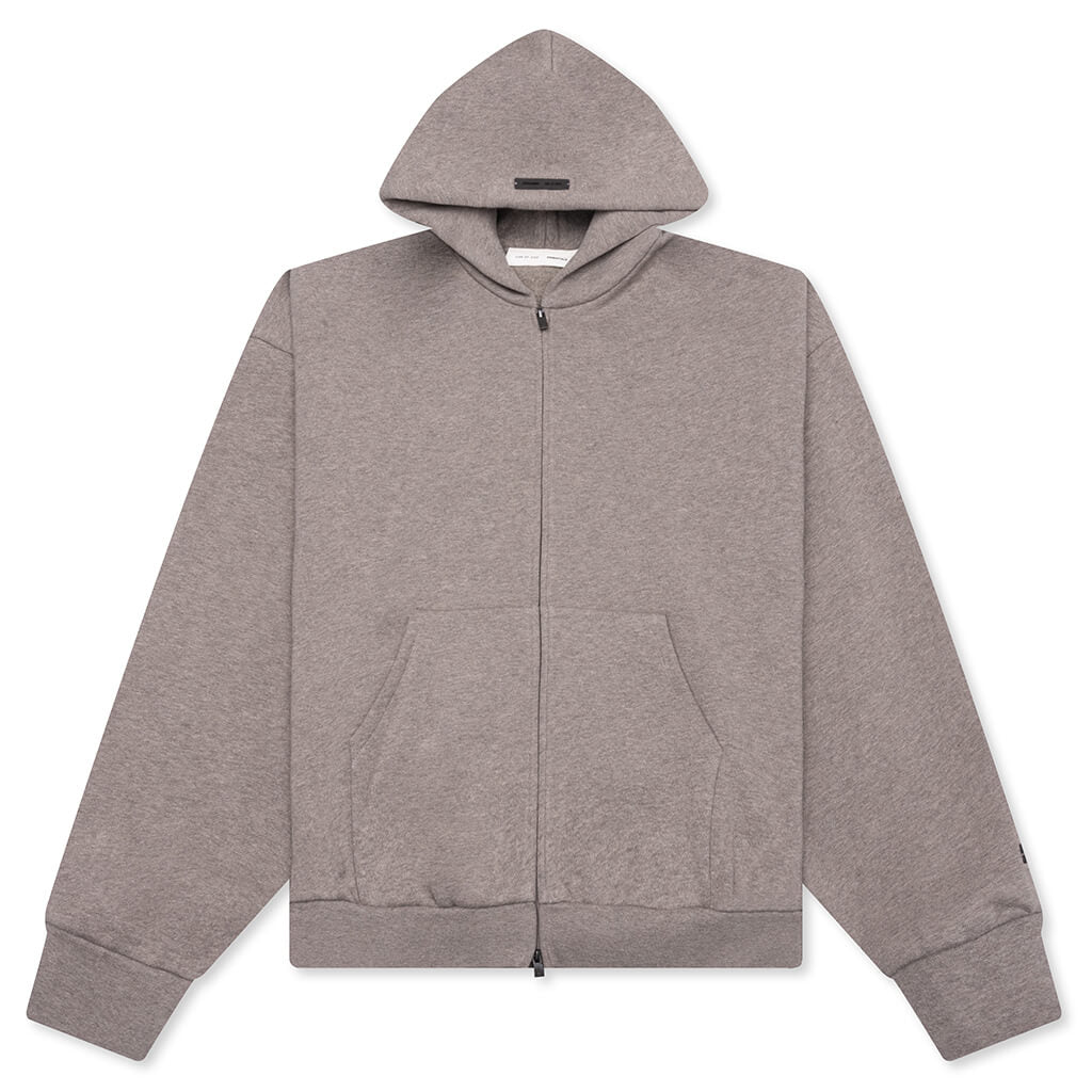 Classic Fleece Zip-Up Hoodie - Homestead Heather – Feature