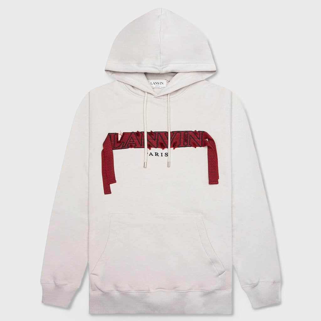 Classic Oversized Curblace Hoodie - Mastic